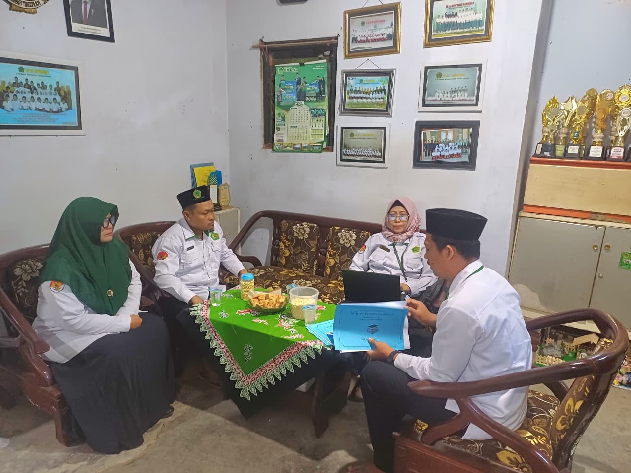 Monitoring Hari Kedua Masa Ta’aruf, Pengawas Madrasah Tekankan Moderasi Beragama
