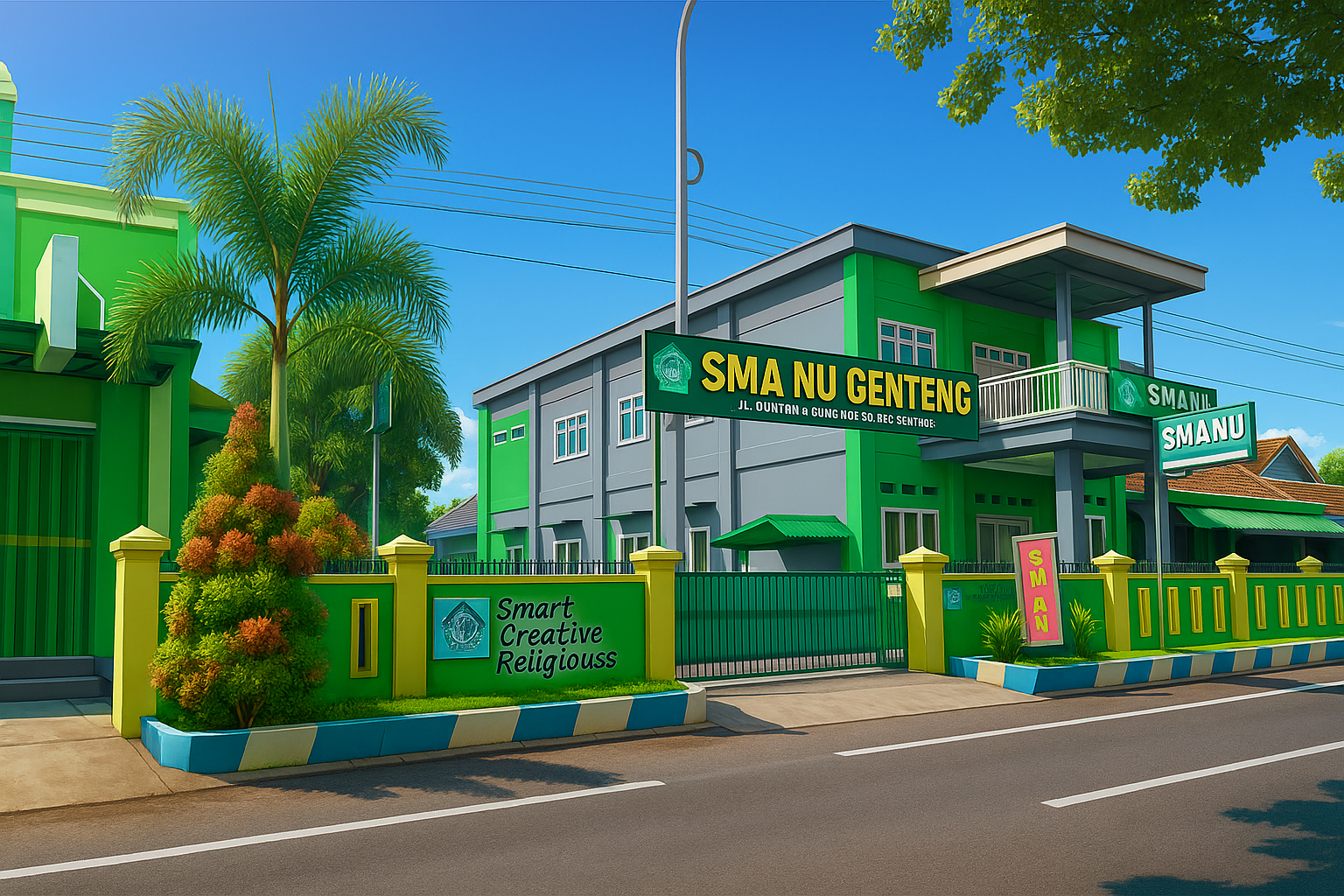 SMA NU Genteng, Sekolah Hijau Pencetak G,..