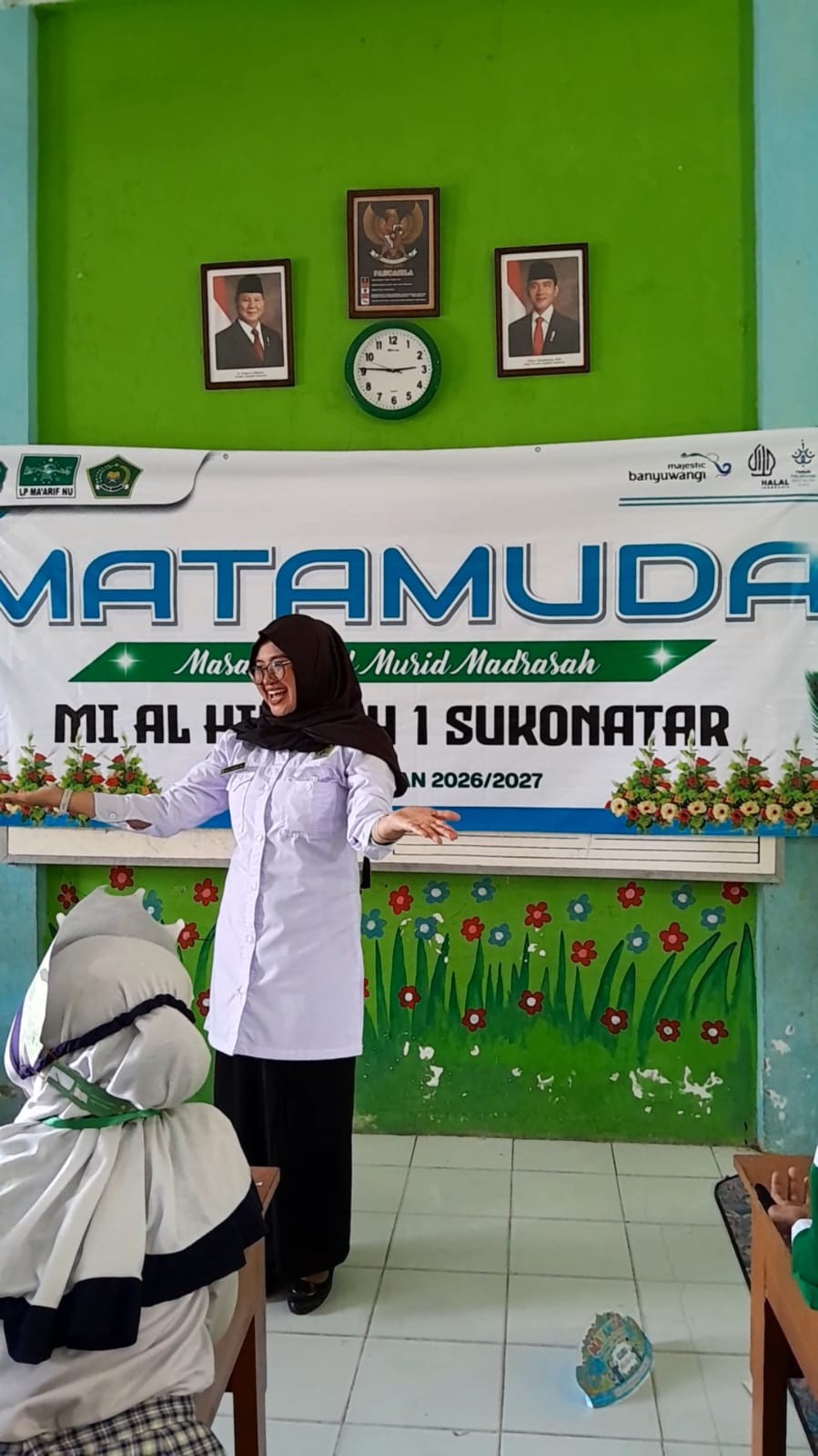 MI Al Hikmah Sukopuro Sambut Murid Baru Lewat MATAMUDA, Tegaskan Peran Madrasah dalam Pendidikan