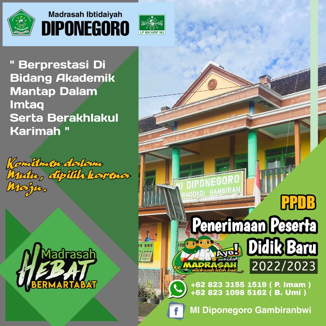 PPDB MI Diponegoro