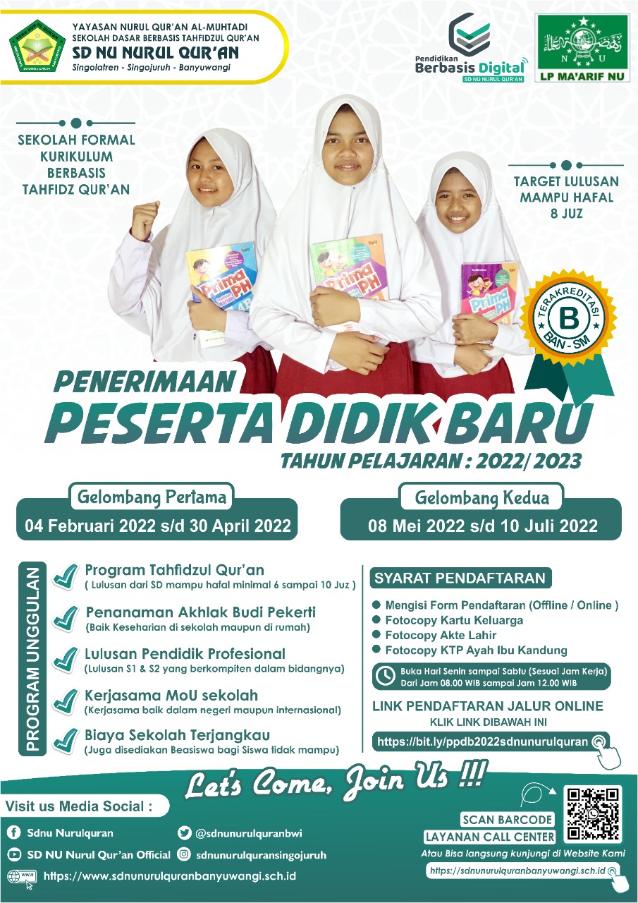 PPDB SD NU Darul Qur
