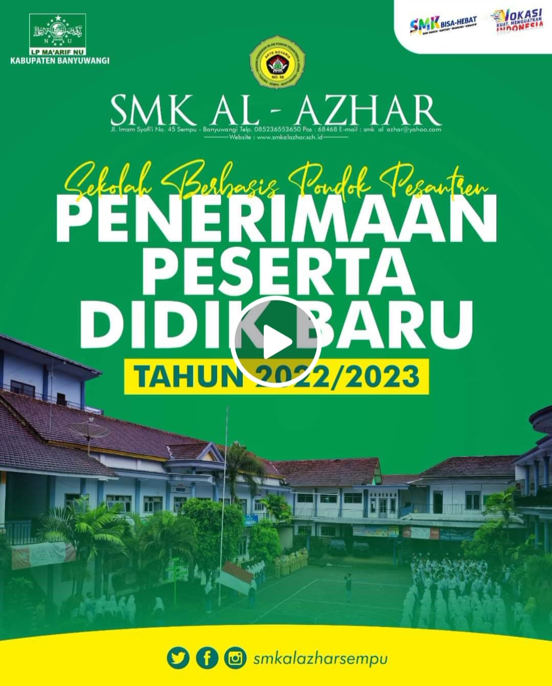 PPDB SMK Al-Azhar Sempu