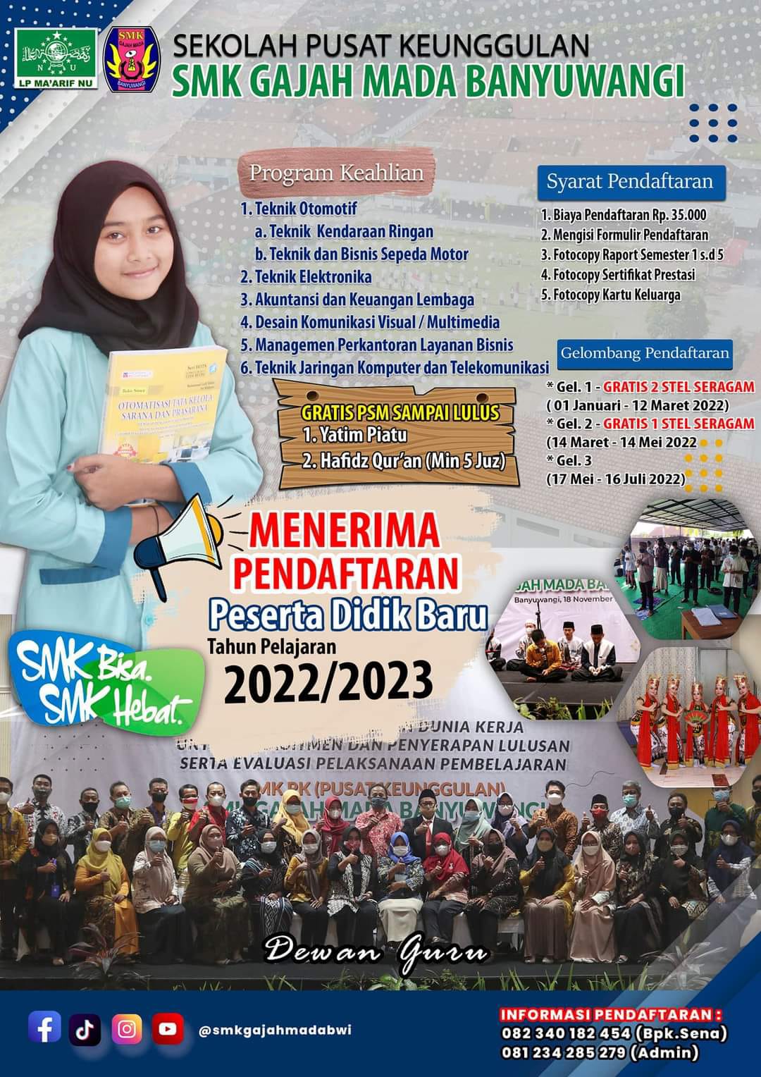 PPDB SMK Gajah Mada Banyuwangi